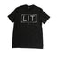 "LIT" Unisex Black Tee (Unisex)