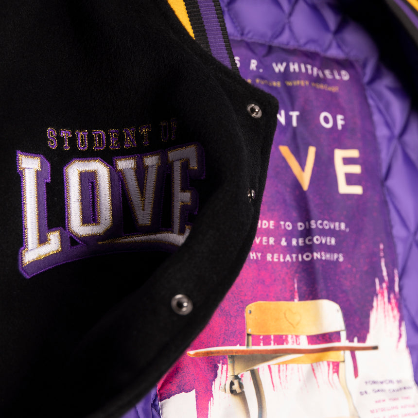 "Student of Love" Women's Letterman Jacket (Limited Edition)