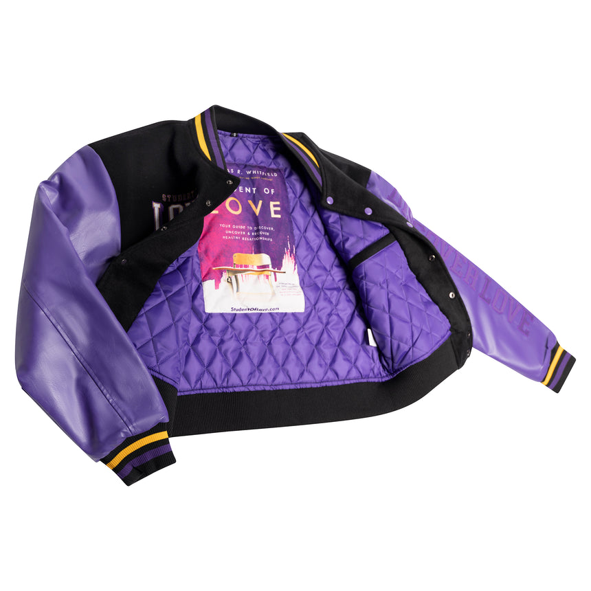 "Student of Love" Women's Letterman Jacket (Limited Edition)